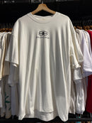 Camiseta Balenciaga ‘Slide Oversized’ Branca - Pronta Entrega