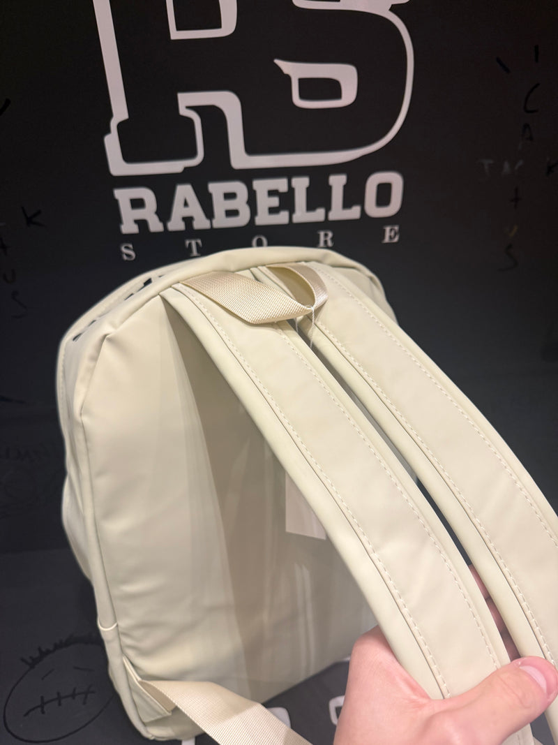 Mochila Essentials Couro Creme  - Pronta Entrega