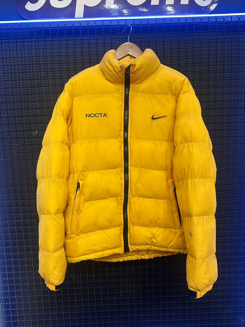 Jaqueta Puffer Nike x Nocta Yellow - Pronta Entrega