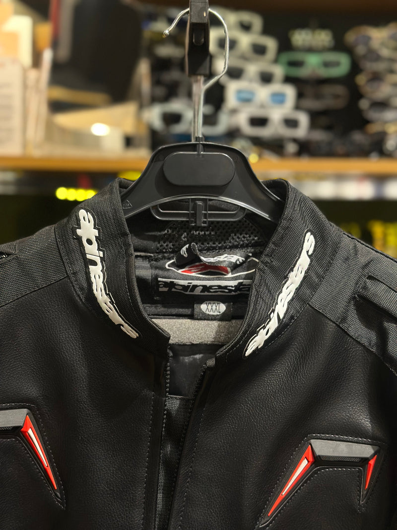 Jaqueta Alpinestars Advanced Black/Red - Pronta Entrega