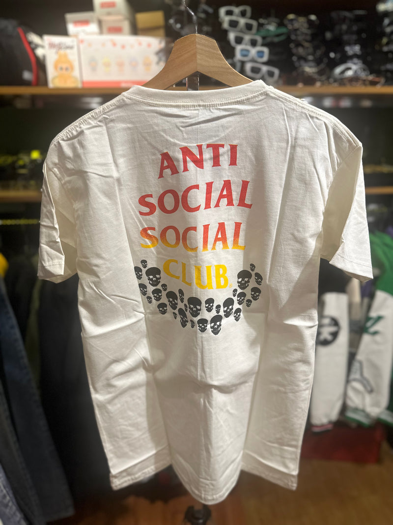 Camisa Anti Social Social Club Off White Skull - Pronta Entrega