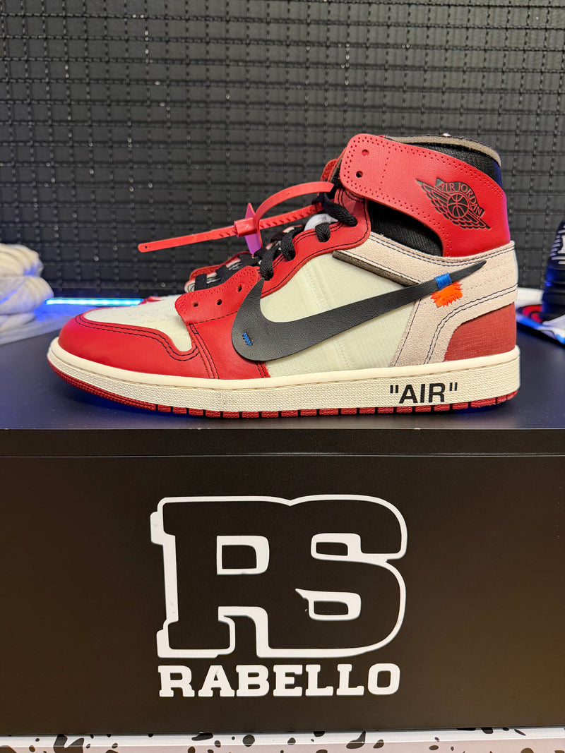 Tênis Off-White x Air Jordan 1 High Chicago - Pronta Entrega