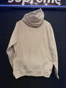 Moletom Supreme Big Logo Cream Hooded - Pronta Entrega