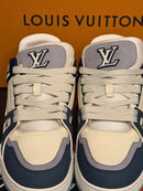 Tênis Louis Vuitton LV Trainer Triple Blue - Pronta Entrega