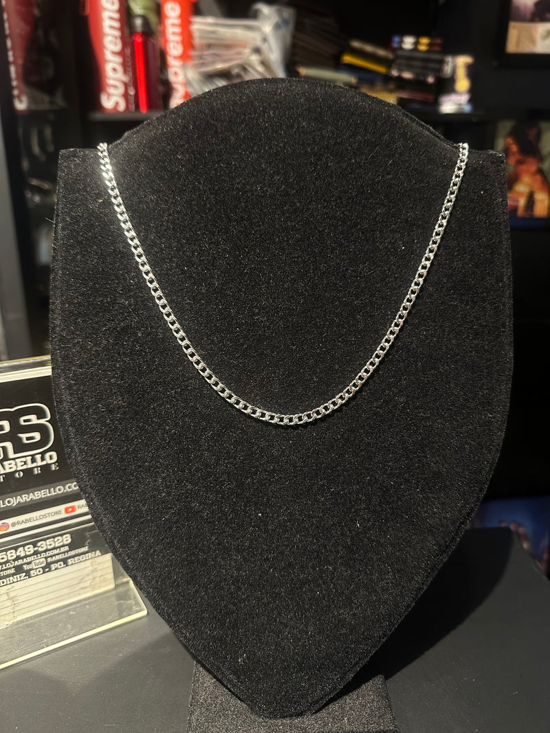 Corrente Cartier Prata 65 CM - Pronta Entrega