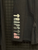 Conjunto Trapstar Moletom Blusa + Short Black/Pink - Pronta Entrega