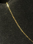 Corrente Banhada Pingente Cruz 70 CM - Pronta Entrega