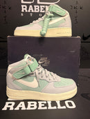 Tênis Nike Air Force 1 Mid '07 LX "Grey Fog Enamel Green - Pronta Entrega