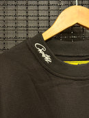 Camiseta Manga Longa Corteiz Black - Pronta Entrega