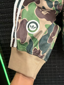 Jaqueta Bape Shark x Adidas Track Hoodie Camo Green - Pronta Entrega