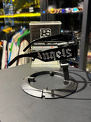 Óculos Palm Angels Preto Lente Transparente Azul  - Pronta Entrega