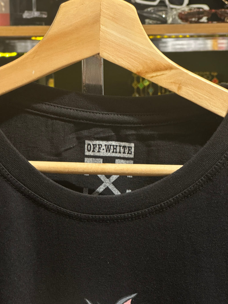 Camisa Off-White Tom & Jerry Black/Yellow - Pronta Entrega