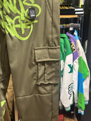 Calça Sarja Minus Two Verde Logo Verde - Pronta Entrega