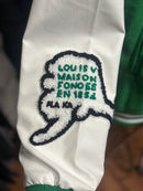 Jaqueta Varsity Louis Vuitton Green - Pronta Entrega
