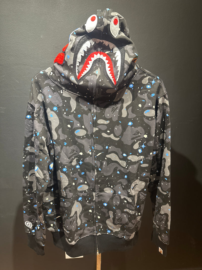 Jaqueta Bape Camo Shark Star Full Zip - Pronta Entrega
