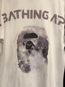 Camiseta BAPE A Bathing Ape Logo Space White - Pronta Entrega
