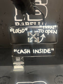 Bolsa OFF-WHITE 1.4 Jitney Bag "CASH INSIDE" Off White Preta - Pronta Entrega