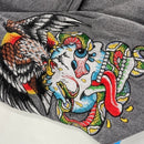 Calça Ed Hardy Jeas Skull Vintage Destonado