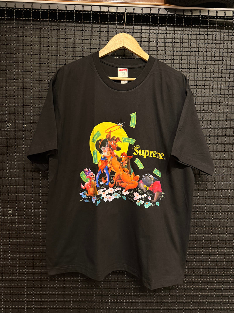 Camiseta Supreme All Dogs Go To Heaven Black - Pronta Entrega
