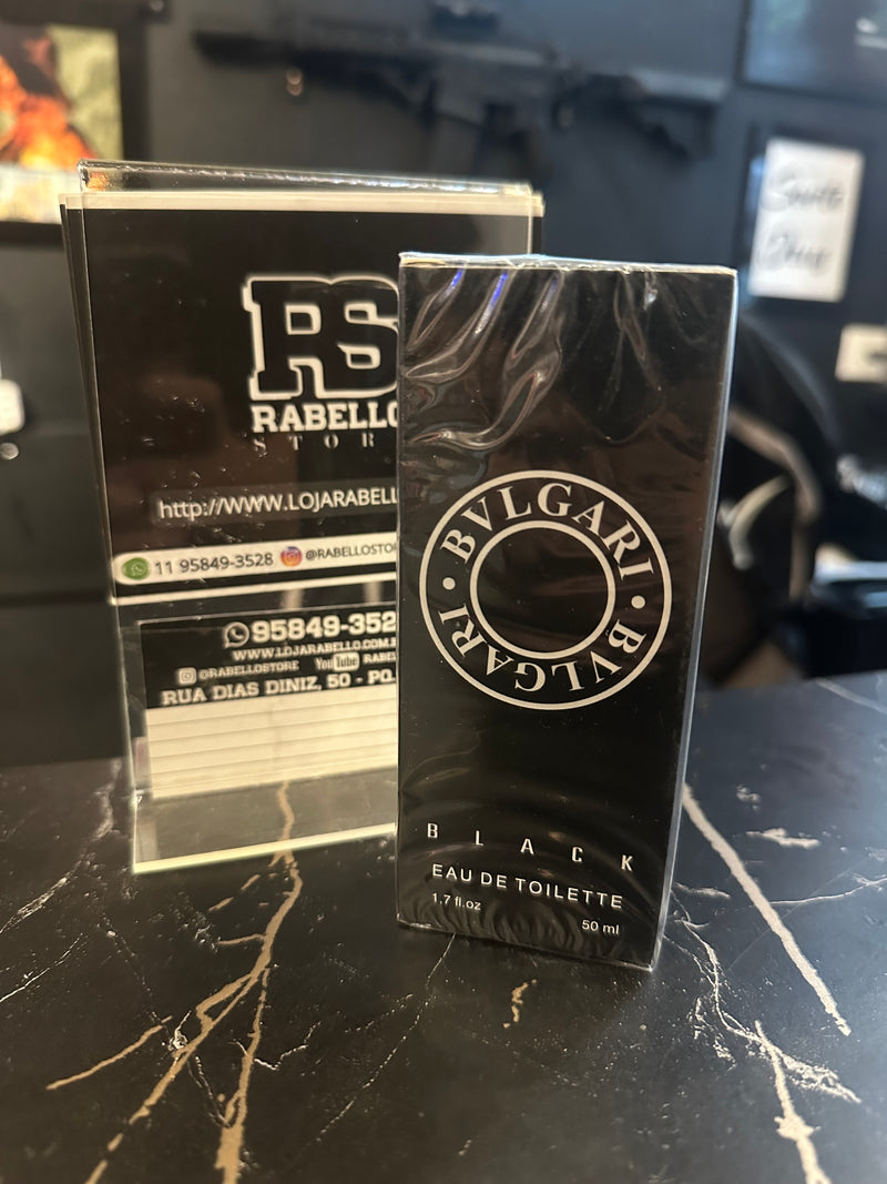 Perfume Bvlgari Black 50 ML Contratipo - Pronta Entrega