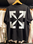 Camiseta Off-White Pascal Print Preta - Pronta Entrega