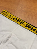 Cueca Off-White Branca Boxer - Pronta Entrega