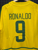 Camiseta Nike Retrô Seleção Brasileira 2002 Ronaldo
