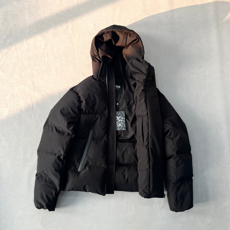 Jaqueta Puffer Trapstar Hyperdrive Preto - Encomenda