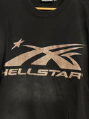 Camiseta Hellstar Classic Glitter Tee Black - Pronta Entrega