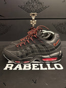 Tênis Nike Air Max Black Infrared - Pronta Entrega