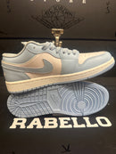 Tênis Nike Air Jordan 1 Low Football Grey Aluminum - Pronta Entrega