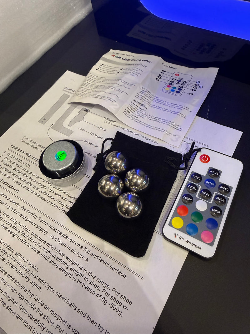 Suporte Magnético Levitante para Tênis- Pronta Entrega