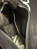 Bolsa Bag Off-White Cross Body Preto Alça Cinza - Pronta Entrega