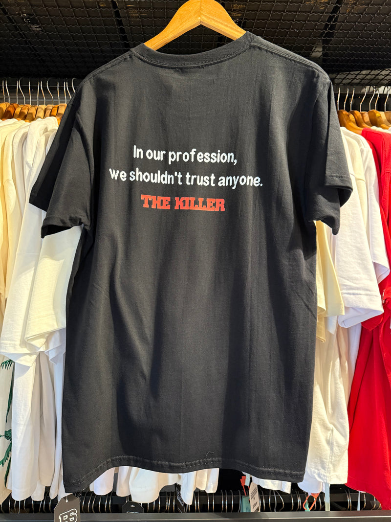 Camiseta SUPREME THE KILLER Preta - Pronta Entrega