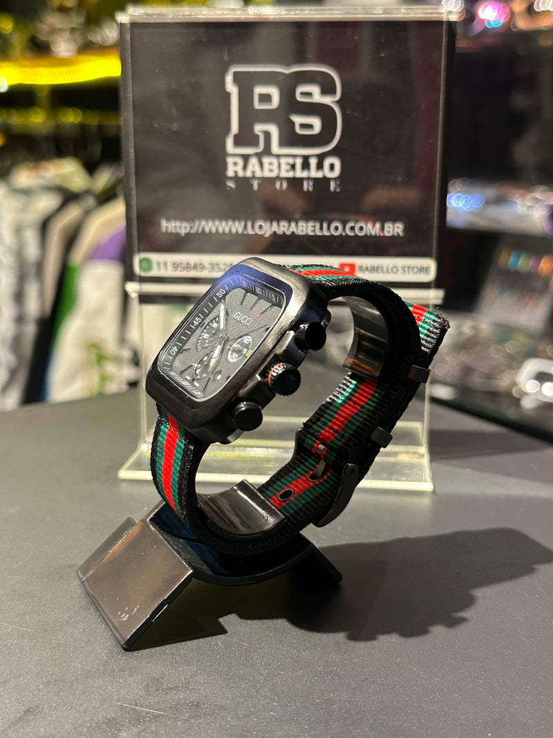 Relógio Gucci Coupe Black - Pronta Entrega
