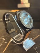 Relógio Hublot Geneve Silver com Pulseira de Couro - Pronta Entrega