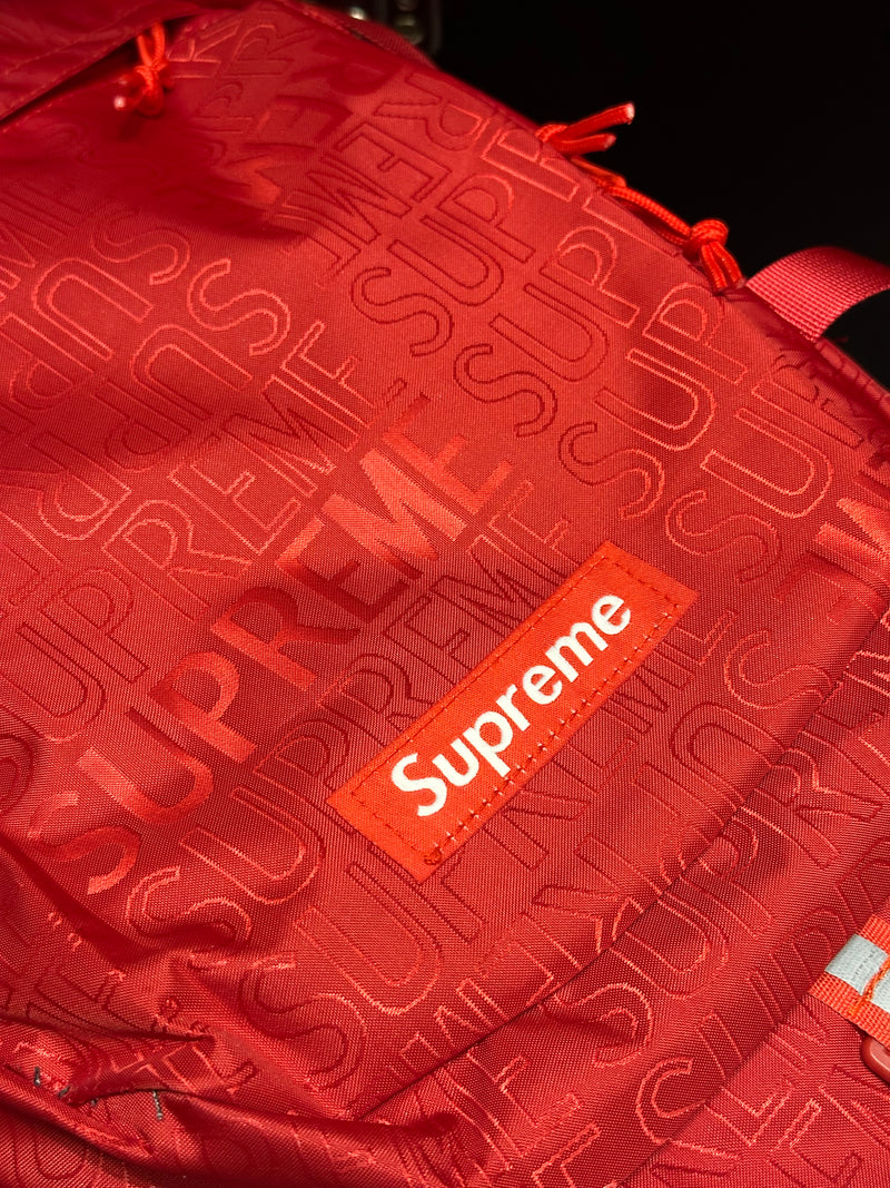 Mochila Supreme 19SS BackPack Vermelha Red  - Pronta Entrega