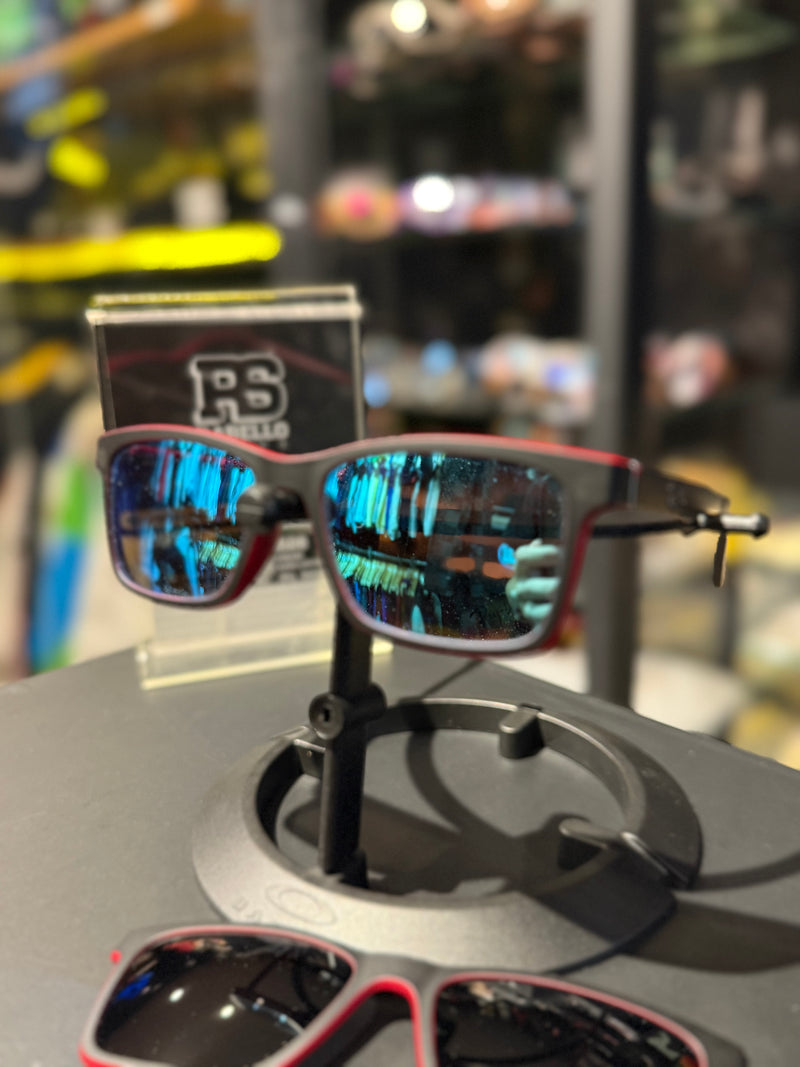 Óculos Rayban Armação Preto Vermelho Clip-On 3 em 1 Multi Cores - Pronta Entrega