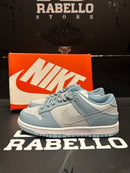 Tênis Nike Dunk Low Clear Swoosh Worn Blue - Pronta Entrega
