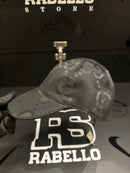 Boné Gucci Black Aba Curva Logo Grande - Pronta Entrega