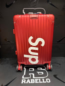 Mala Supreme Suitcase Alumínio Vermelha - Pronta Entrega