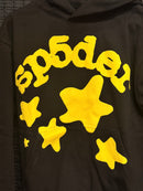 Moletom Sp5der Beluga Black Yellow - Pronta Entrega