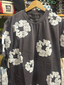 Conjunto Denim Tears Cinza/Branco - Pronta Entregar