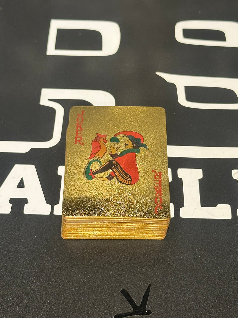 Baralho Supreme One Piece “I’m Gonna Be The King Of The Pirates” Gold - Pronta Entrega