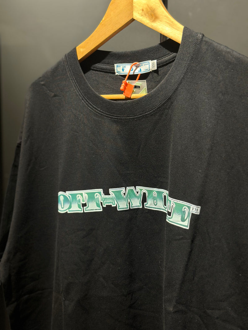 Camisa Off-White Florest Black - Pronta Entrega