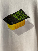 Camiseta TRAVIS SCOTT “CACTUS SAUCE” Branca - Pronta Entrega