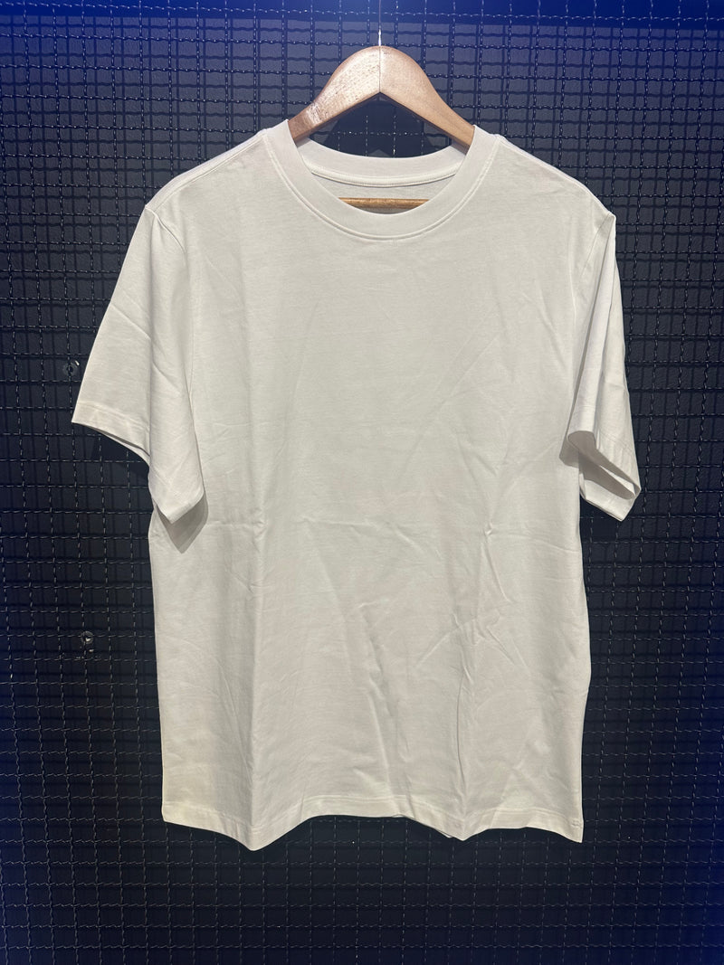 Camiseta Branca Lisa Cotton - Pronta Entrega