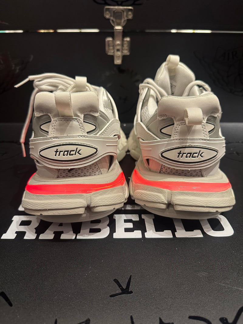 Tênis Balenciaga Cano Baixo Track Branco Com Led - Pronta Entrega