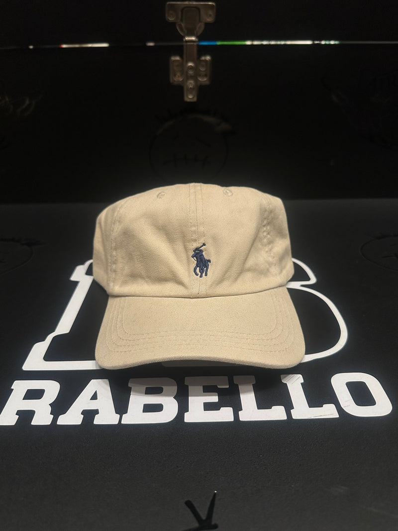 Boné Aba Curva Polo Ralph Lauren Bege - Pronta Entrega