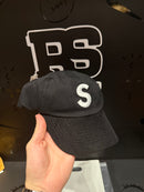 Boné Supreme Seersucker S Logo 6-
Panel Black - Pronta Entrega